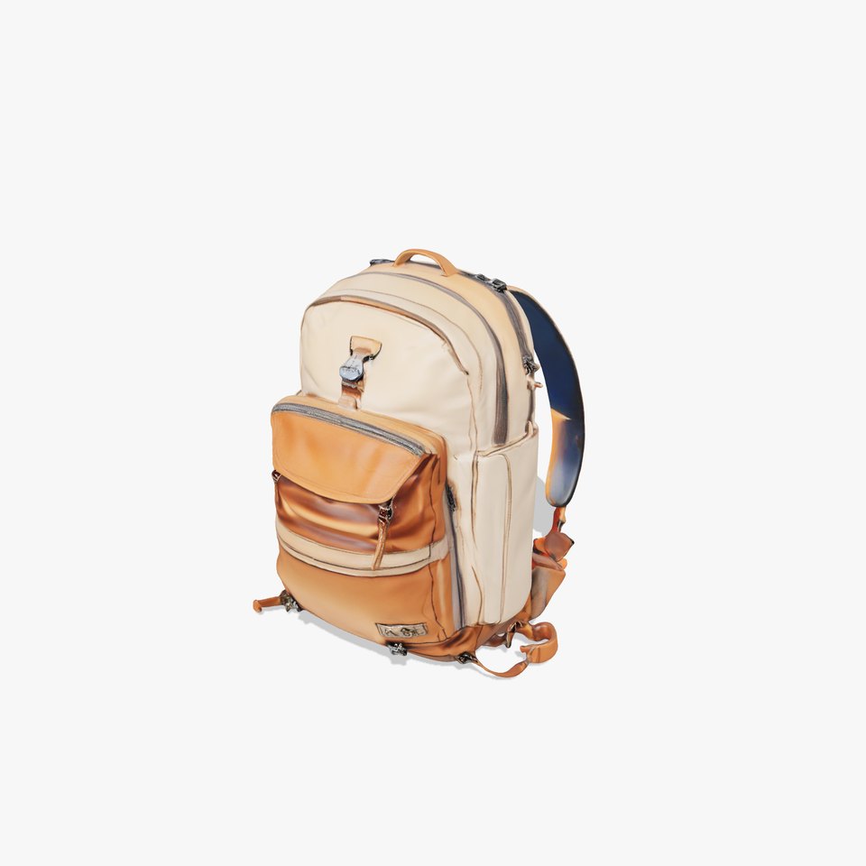 Tan Adventure Backpack model pack
